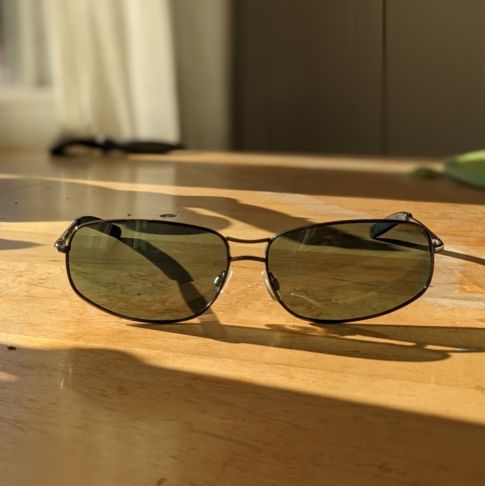 Vintage black x titanium sunglasses